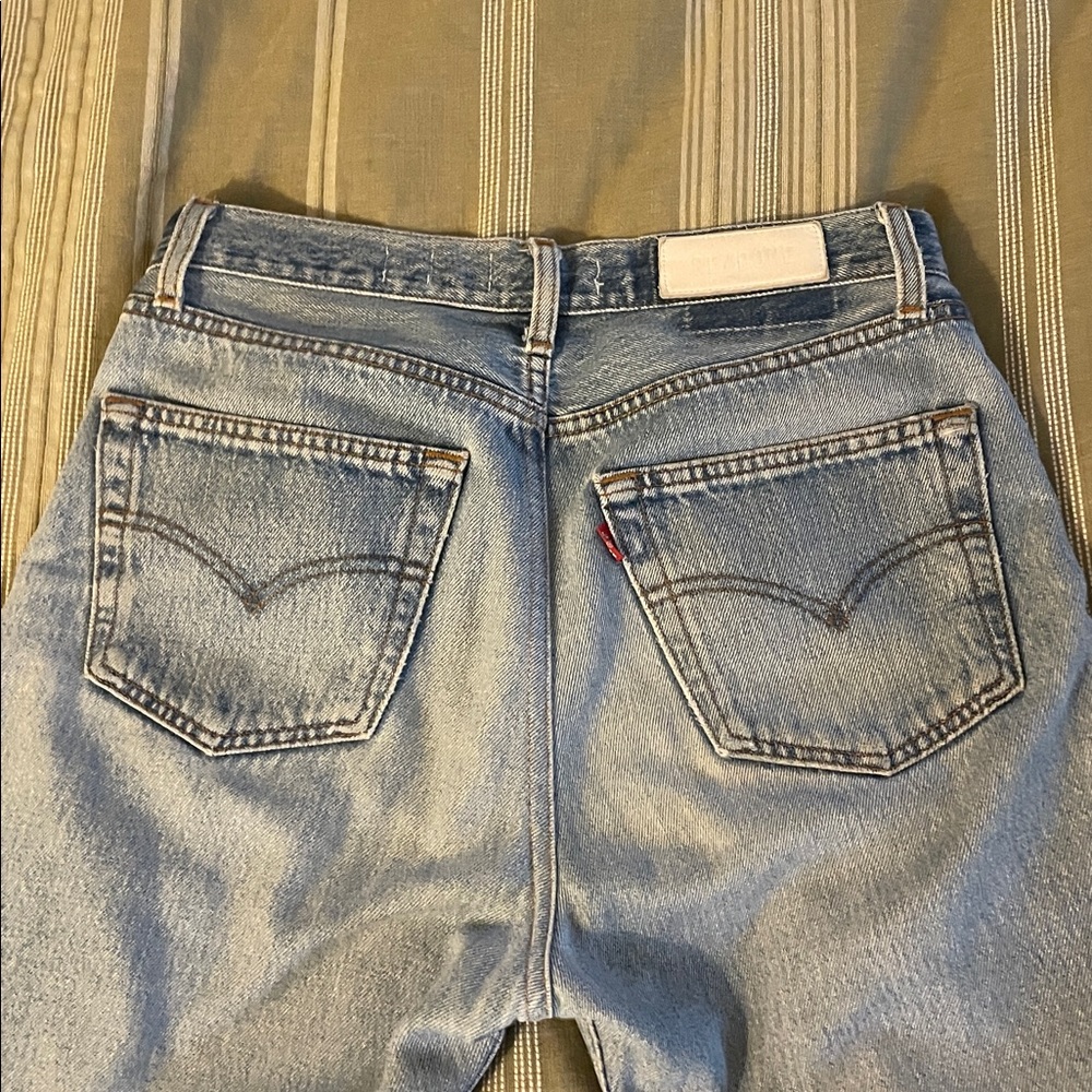 Re/Done Light Blue Womens Vintage Jeans
